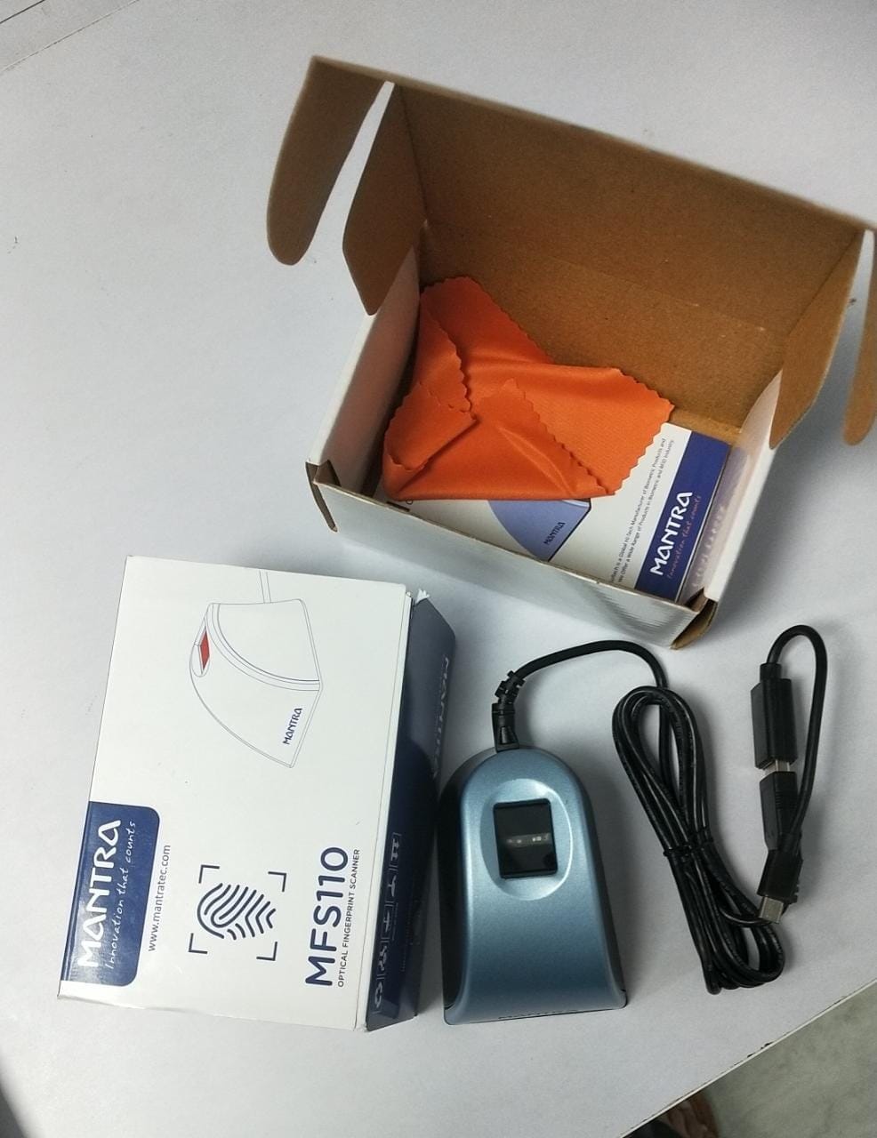 Mantra L1 MFS110 Biometric Fingerprint Scanner